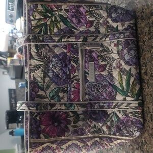 Vera Bradley Small Tote Violets and Ladybugs